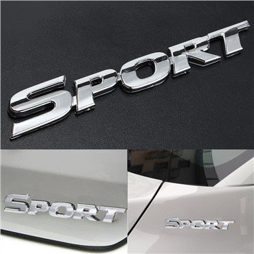 ABS Forkromet Logo Bil Emblem Badge Logo