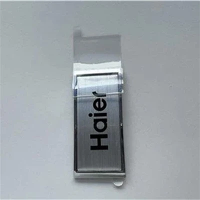 Elektroform nikkel metal logo klistermærke