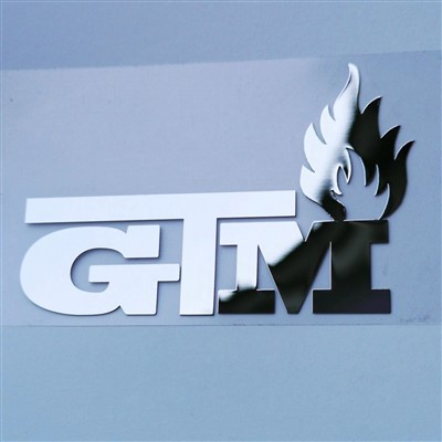 Logo Nickel Metal Sticker Label